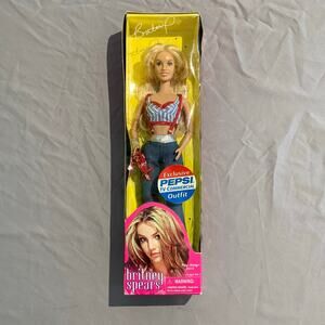 Britney Spears Pepsi Commercial Doll – 2001 Play Along – Exclusive Outfit – NIB